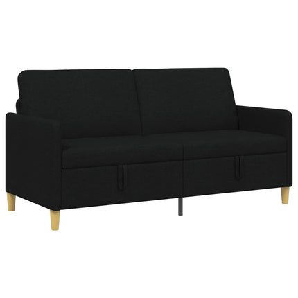 Sofa med opbevaring Sort 172 x 78 x 87 cm Polyester