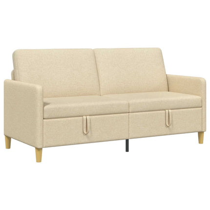 Sofa med opbevaring Cremefarvet 172 x 78 x 87 cm Polyester
