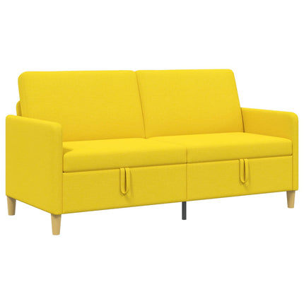 Sofa med opbevaring Lys Gul 172 x 78 x 87 cm Polyester