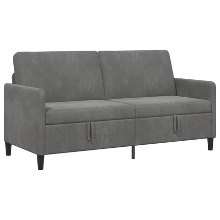 Sofa med opbevaring Mørkegrå 172 x 78 x 87 cm Polyester