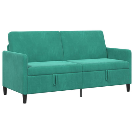 Sofa med opbevaring Turkis 172 x 78 x 87 cm Polyester