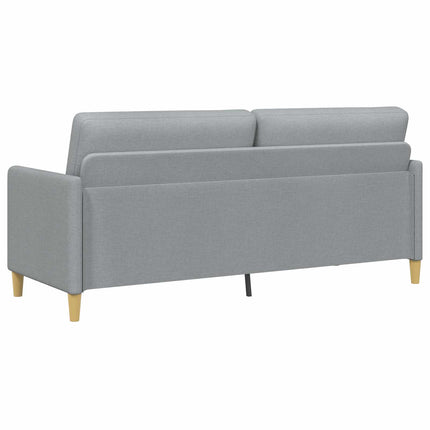 Sofa med opbevaring Lysegrå 192 x 78 x 87 cm Polyester