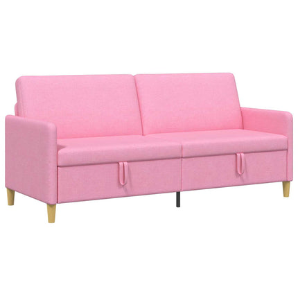 Sofa med opbevaring Lyserød 192 x 78 x 87 cm Polyester