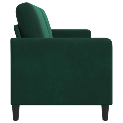 Sofa med opbevaring Mørkegrøn 192 x 78 x 87 cm Polyester