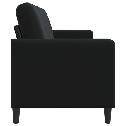 Sofa med opbevaring Sort 192 x 78 x 87 cm Polyester