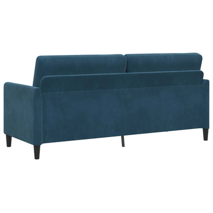 Sofa med opbevaring Blå 192 x 78 x 87 cm Polyester