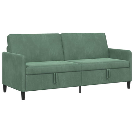 Sofa med opbevaring Havgrøn 192 x 78 x 87 cm Polyester