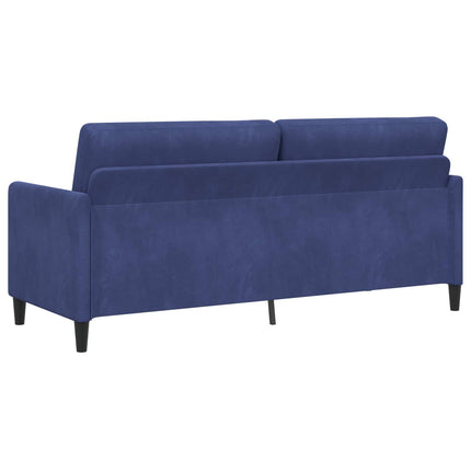 Sofa med opbevaring Politi blå 192 x 78 x 87 cm Polyester