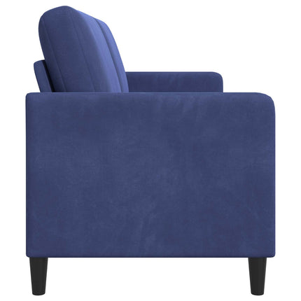 Sofa med opbevaring Politi blå 192 x 78 x 87 cm Polyester