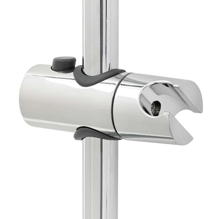 Brusehovedholder Krom 101 cm Rustfrit stål