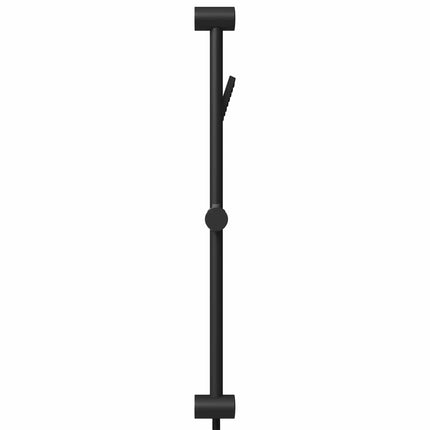 Brusersystem sæt Sort 70 cm Rustfrit stål