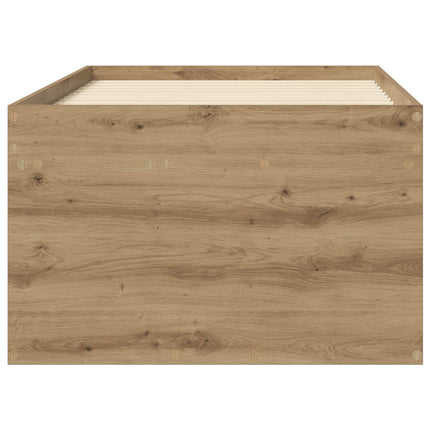 Sengestel med opbevaring Artisan-eg 80 x 200 cm Konstrueret træ