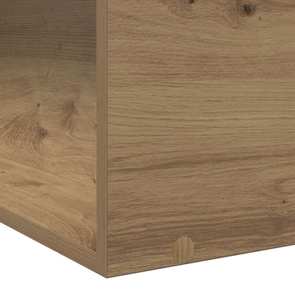 Sengestel med opbevaring Artisan-eg 80 x 200 cm Konstrueret træ