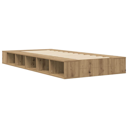 Sengestel med opbevaring Artisan-eg 80 x 200 cm Konstrueret træ