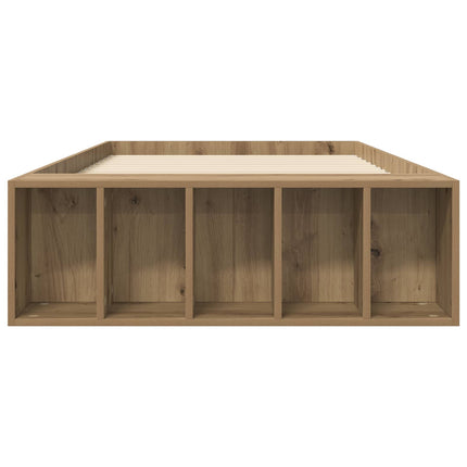 Sengestel med opbevaring Artisan-eg 80 x 200 cm Konstrueret træ