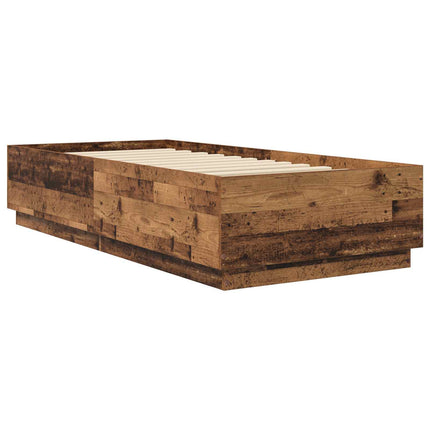Sengestel Gammelt træ 80 x 200 cm Konstrueret træ