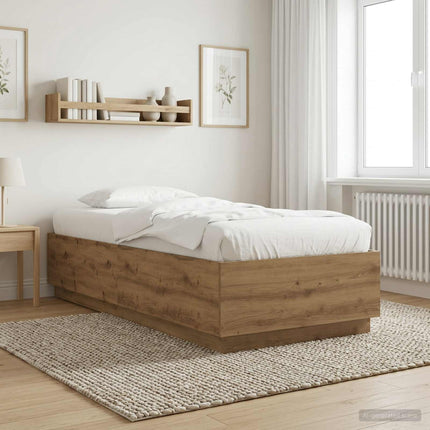 Sengestel Artisan-eg 80 x 200 cm Konstrueret træ