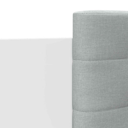 Senge ramme med LED Hvid 80 x 200 cm Konstrueret træ