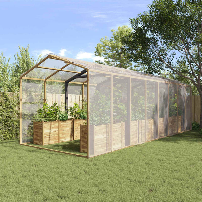 Planteovertræk Transparent 8 x 10 m PE