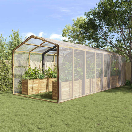 Planteovertræk Transparent 6 x 10 m PE