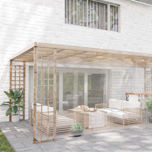 Planteovertræk Transparent 6 x 12 m PVC