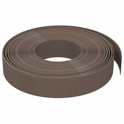 Havekant 25 m 10 cm PE Brun