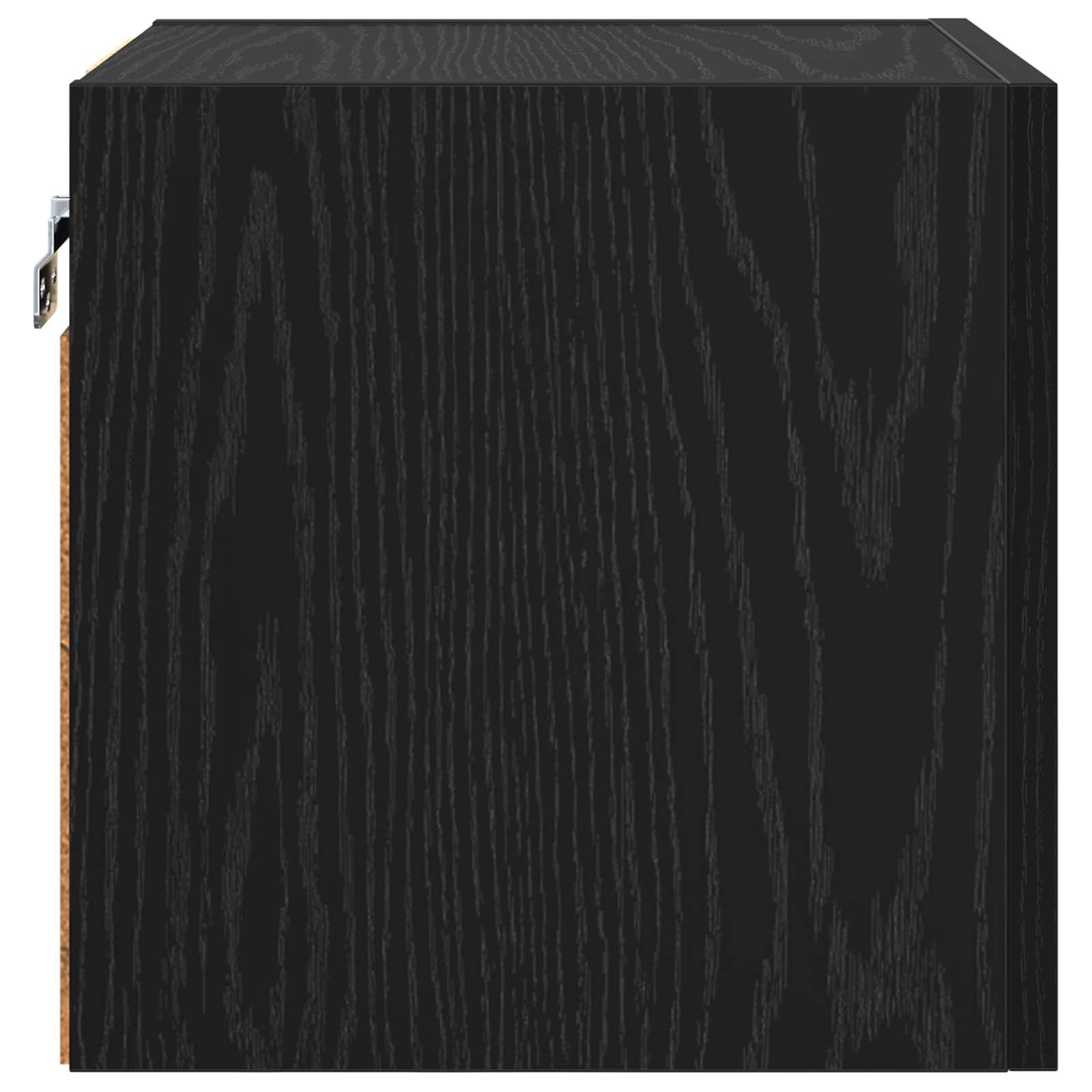 Vægmonteret TV Skab Vægmonteret 4 pcs Sort eg 30,5 x 30 x 30 cm
