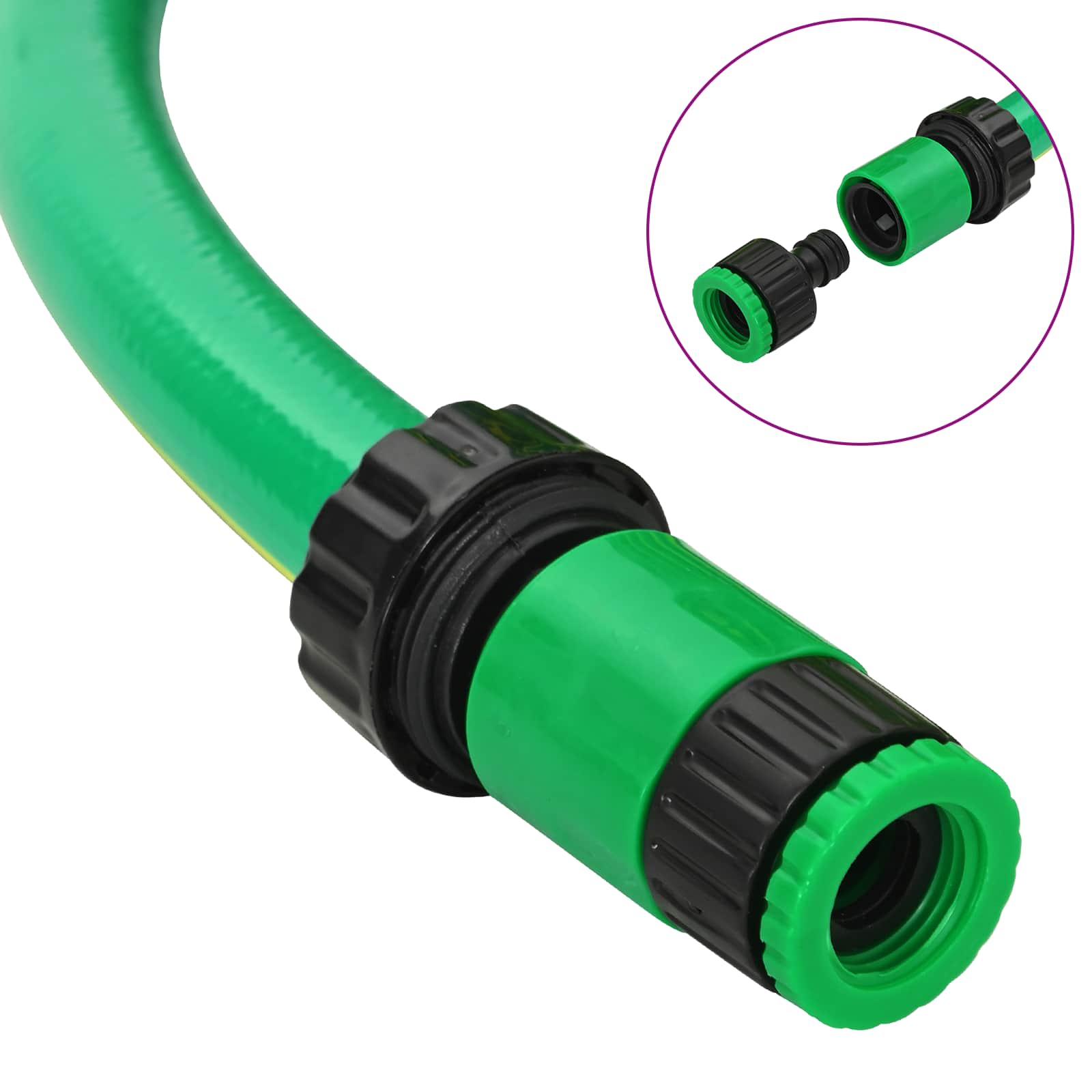 Have Slange 5-Lags Grøn og Gul 3 / 4'' 30 m PVC