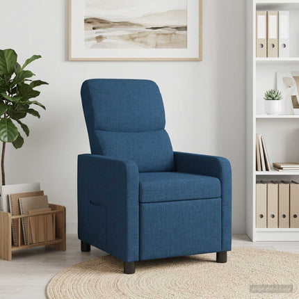 Recliner Blå Polyester