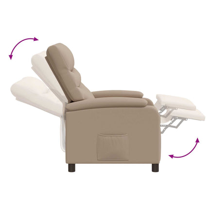 Recliner Cappuccino Kunstlæder