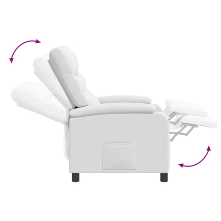 Recliner Hvid Kunstlæder