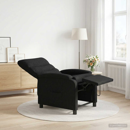 Recliner Sort Stof