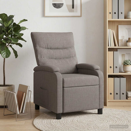 Recliner Gråbrun Stof