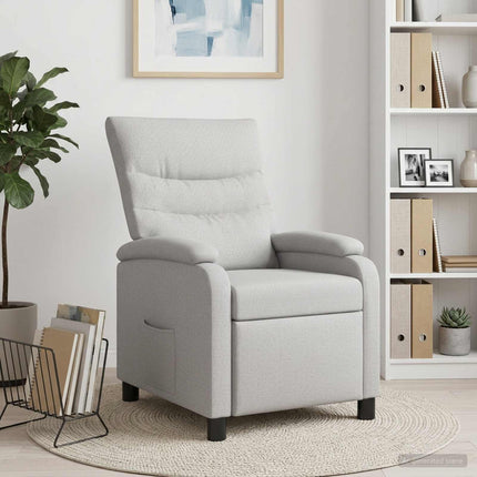 Recliner Skygrå Stof