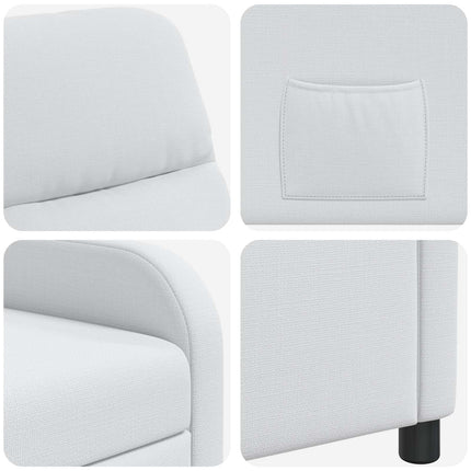 Recliner Hvid Stof