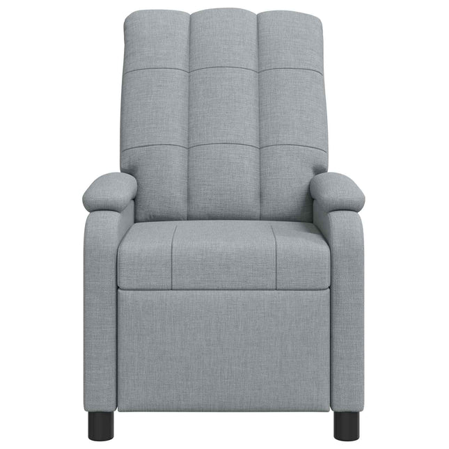 Recliner Lysegrå Stof