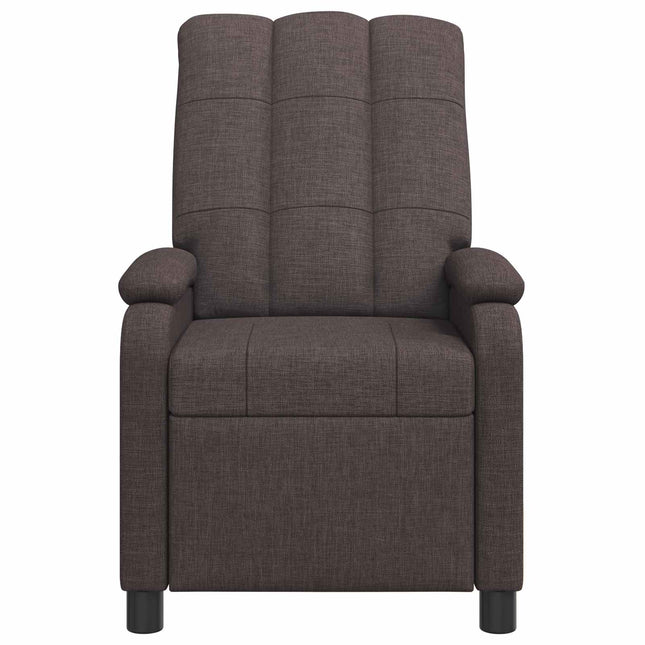 Recliner Mørk Brun Stof