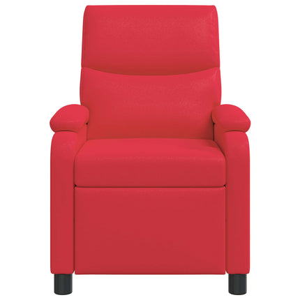 Recliner Rød Kunstlæder