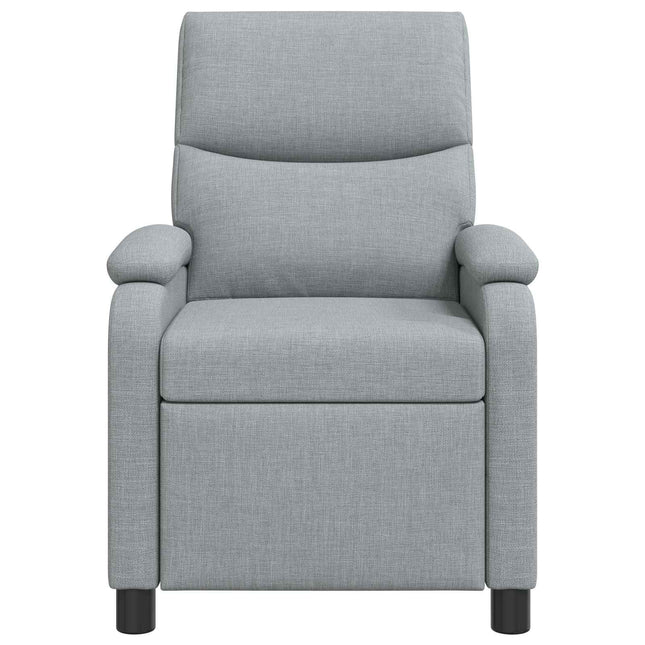 Recliner Lysegrå Stof