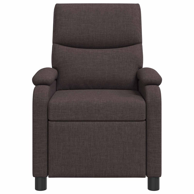 Recliner Mørk Brun Stof
