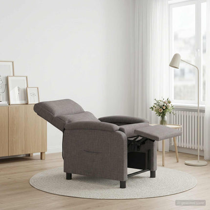 Recliner Gråbrun Stof