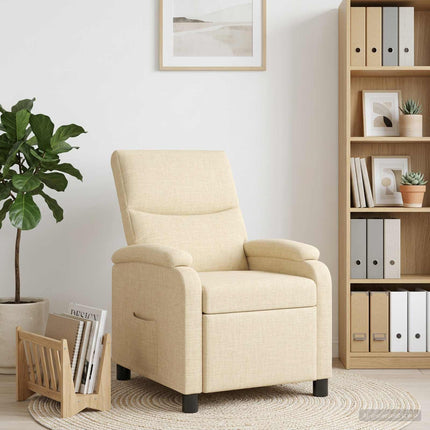 Recliner Cremefarvet Stof