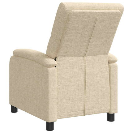 Recliner Cremefarvet Stof