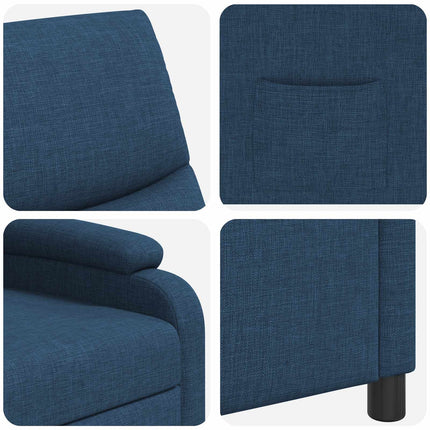 Recliner Blå Stof