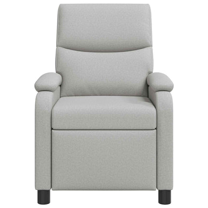 Massage Lænestol Skygrå Stof