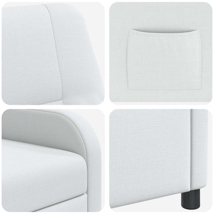 Recliner Hvid Stof