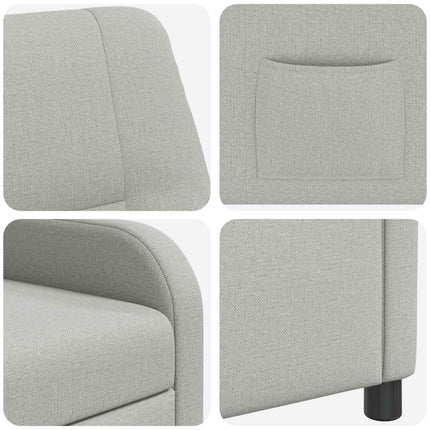 Recliner Skygrå Stof