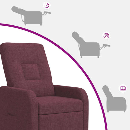 Recliner Lilla Stof