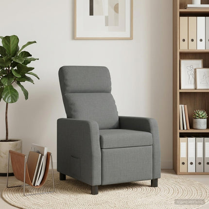 Recliner Mørkegrå Stof