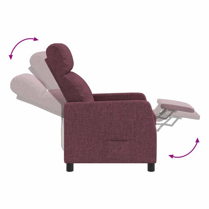 Recliner Lilla Stof